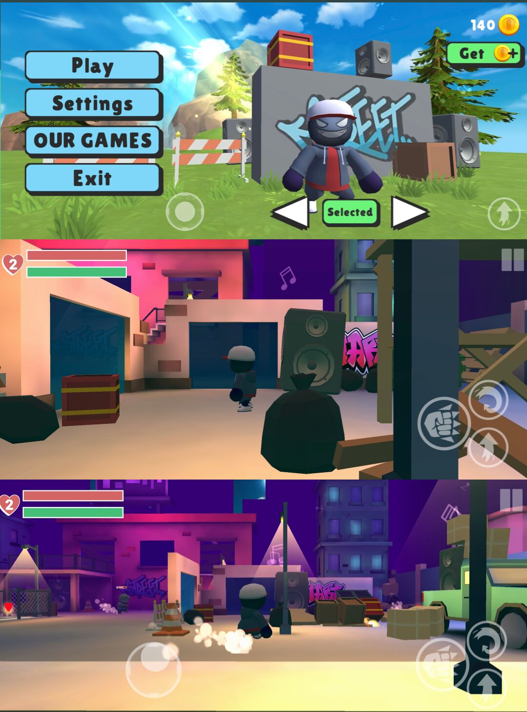 Android 愤怒男孩VS派对男孩v0.16(金币使用不减反增) - 旧人软件阁-旧人软件阁