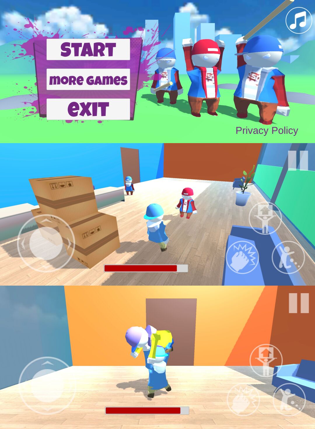 Android 人类帮派v1.04(解锁人物无敌)-旧人软件阁