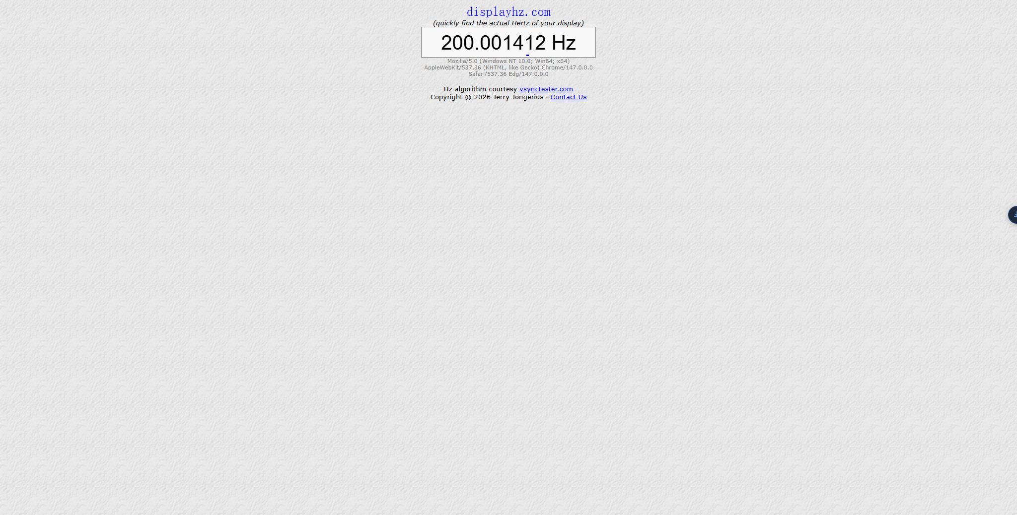 DisplayHz - 检测屏幕真实赫兹数-旧人软件阁